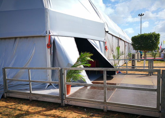 Rainproof Concert PVC Cover 30mx60m Aluminum Frame Tent